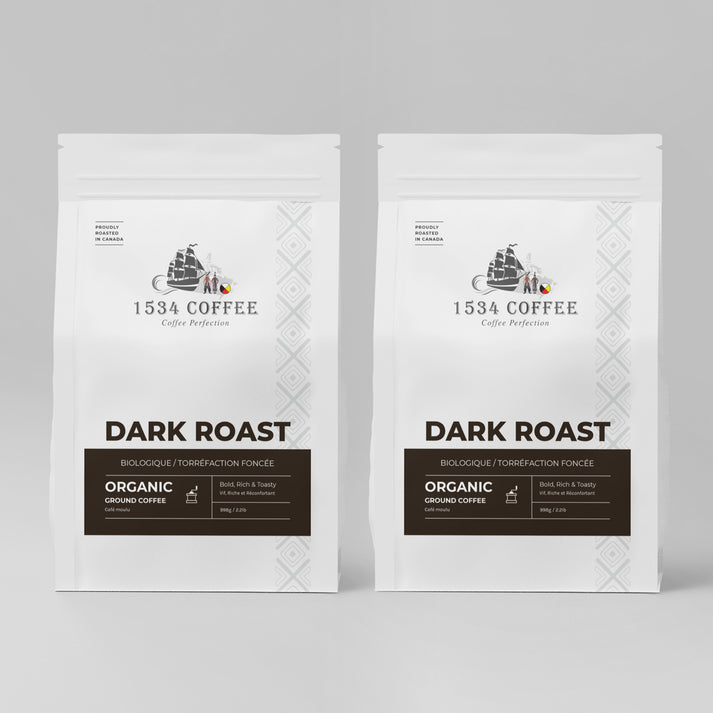 Organic Dark Roast Coffee - Ground