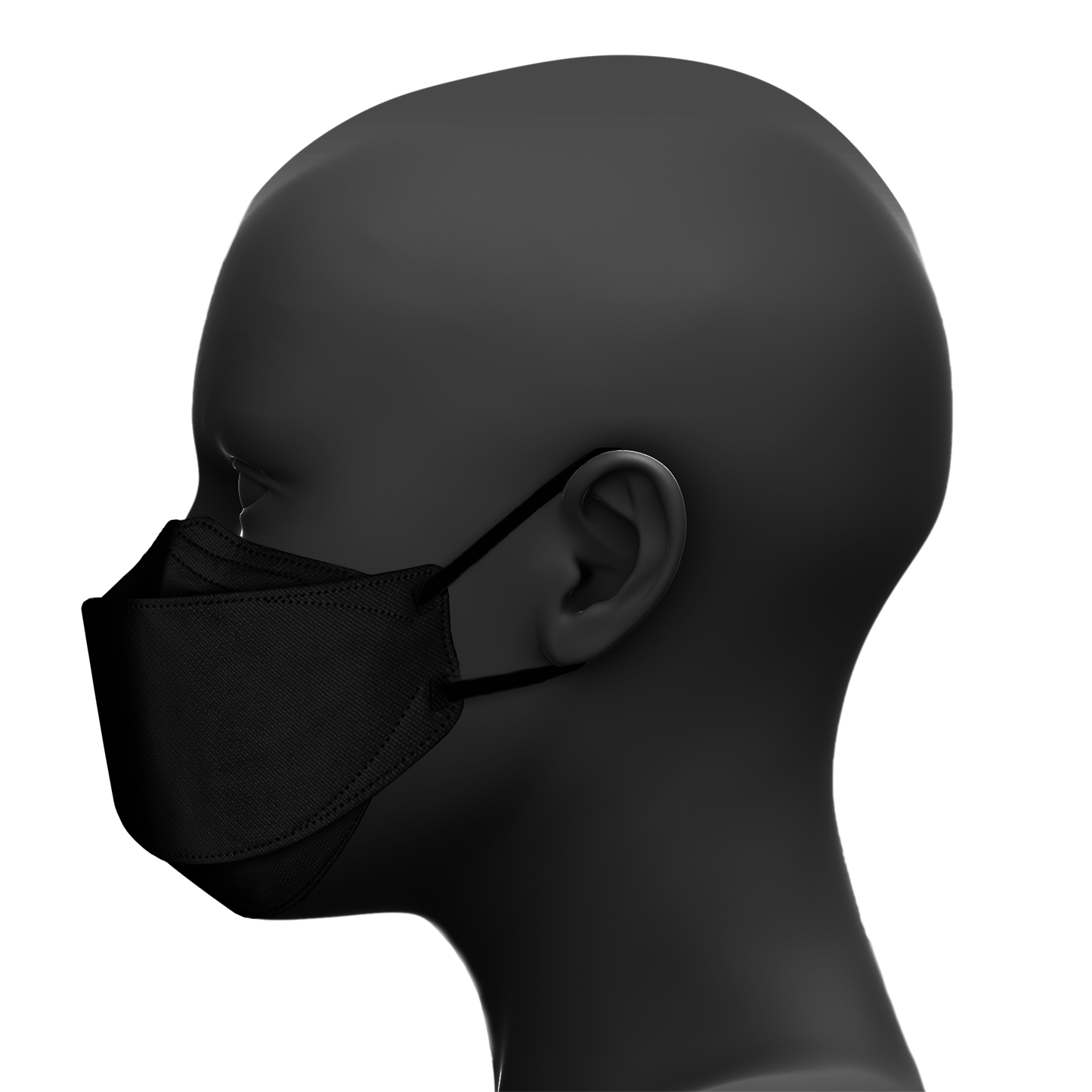 Dent-X FN-N95-508 Disposable Respirator in BLACK - BOX OF 10 MASKS