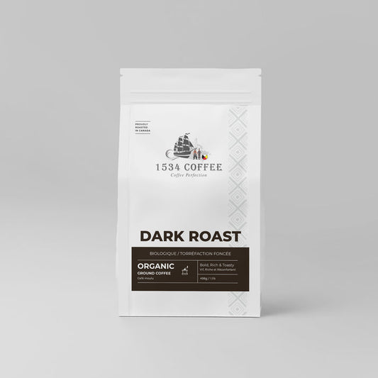 Organic Dark Roast Coffee - Ground