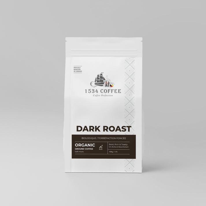 Organic Dark Roast Coffee - Ground