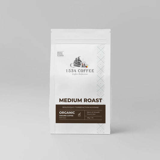 Organic Medium Roast Coffee - Ground