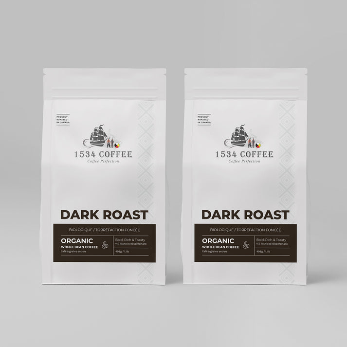 Organic Dark Roast Coffee - Whole Bean
