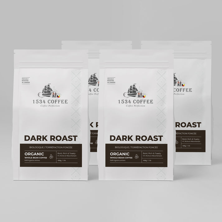 Organic Dark Roast Coffee - Whole Bean
