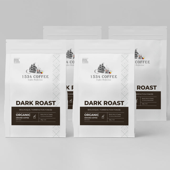Organic Dark Roast Coffee - Ground
