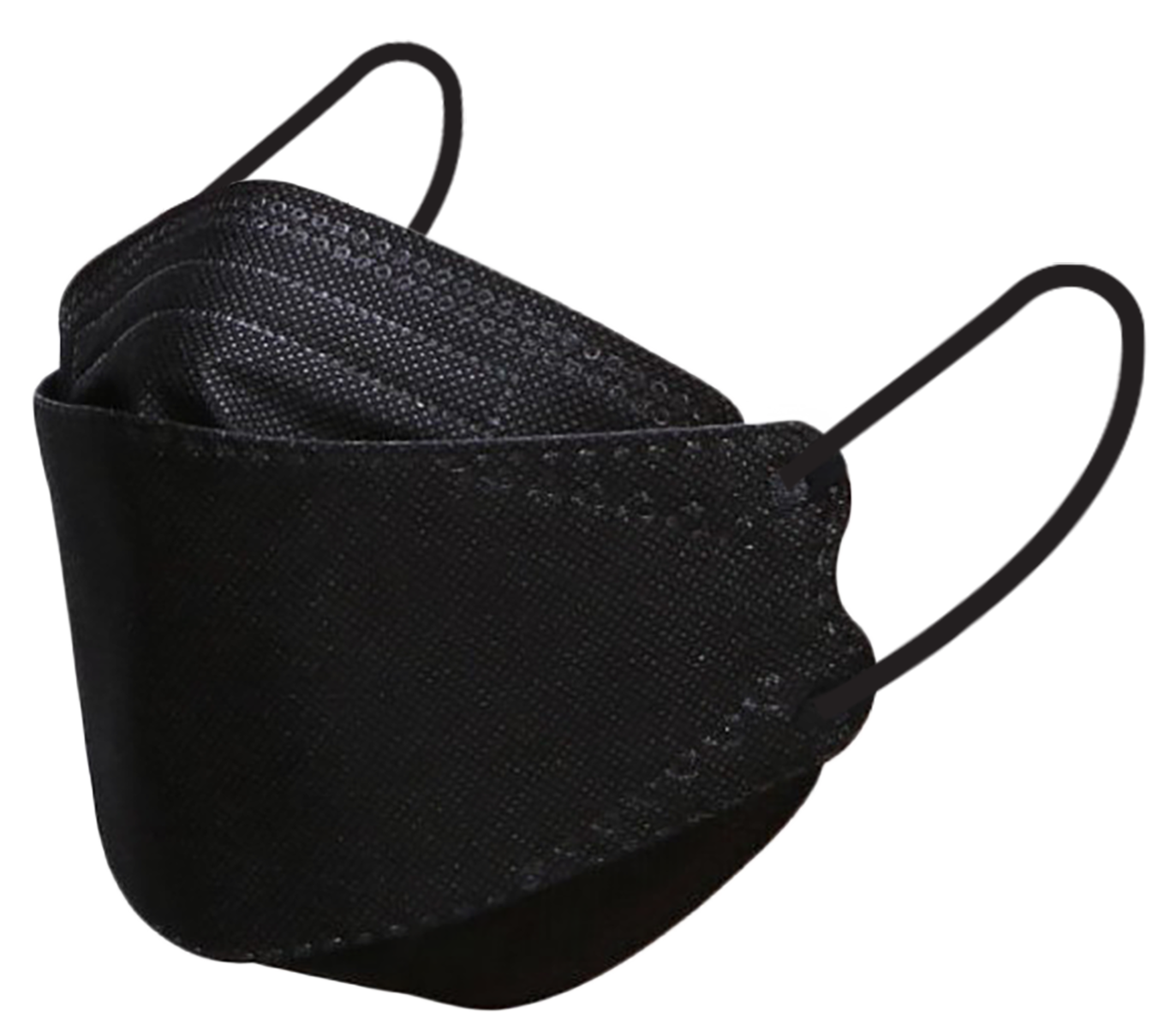 Black N95 Masks - Size Medium (Dent-X Canada FN-N95-510 Model - Box of 10 Disposable Masks)