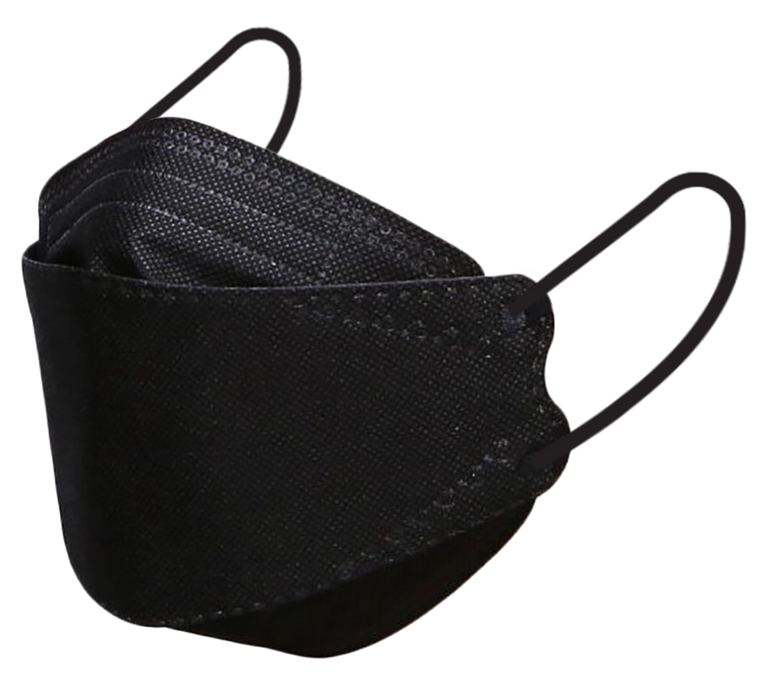 Black N95 Masks Size Medium (DentX Canada FNN95510 Model Box of