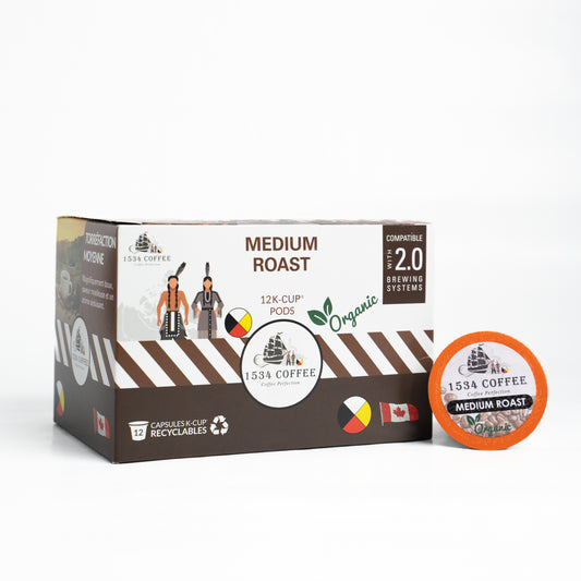 Organic Medium Roast Coffee K-Cup 12 Pack