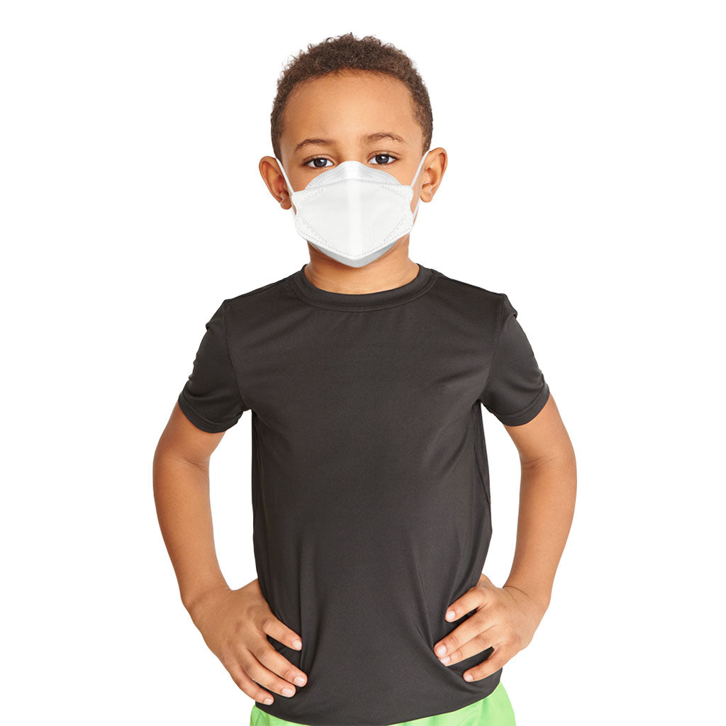 White N95 Masks - Size Small (Dent-X Canada FN-N95-510 Small Model - Box of 10 Disposable Masks)
